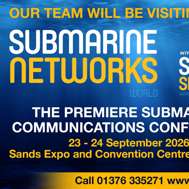 Our team is excited to be visiting the Submarine Networks World 2026 Conference in September – we look forward to seeing you there!