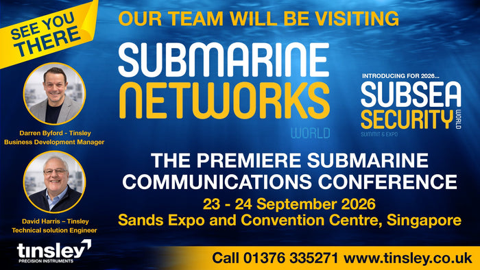 Our team is excited to be visiting the Submarine Networks World 2026 Conference in September – we look forward to seeing you there!