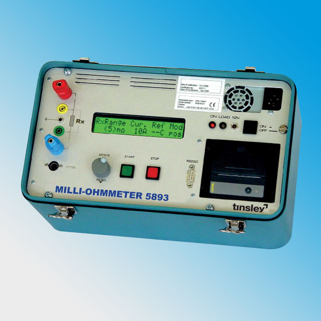 Model 5893 Digital Micro-Ohmmeter