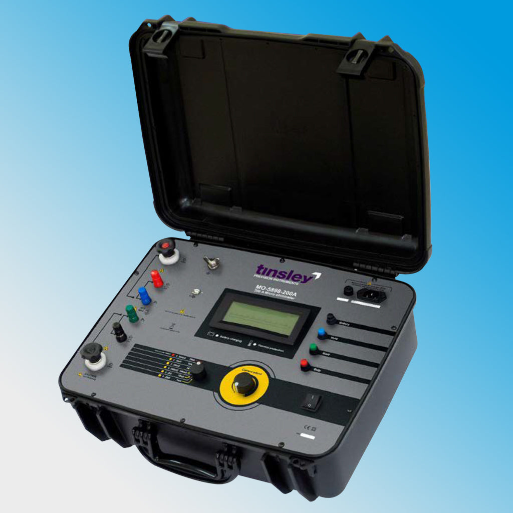 MO-5898-200A Portable Digital Micro-ohmmeter – Tinsley Instrumentation Ltd