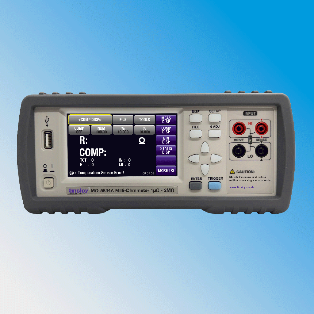 MO-5894A milli-ohmmeter 1uΩ - 2MΩ MO-5894A milli-ohmmeter 1uΩ - 2MΩ